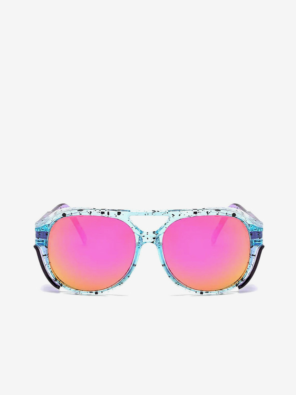 VEYREY Modro-fialové sportovní sluneční polarizační brýle VeyRey Legend