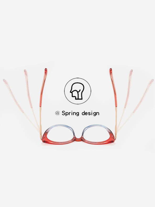 VEYREY Černo-zlaté dámské brýle blokující modré světlo VeyRey Buster