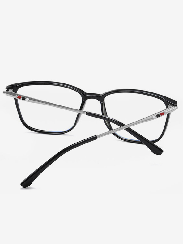 VEYREY VeyRey Pánské brýle blokující modré světlo Candlebees Oválné Černá Univerzální