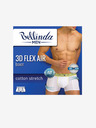 Bellinda Černé pánské sportovní boxerky Bellinda 3D FLEX AIR BOXER