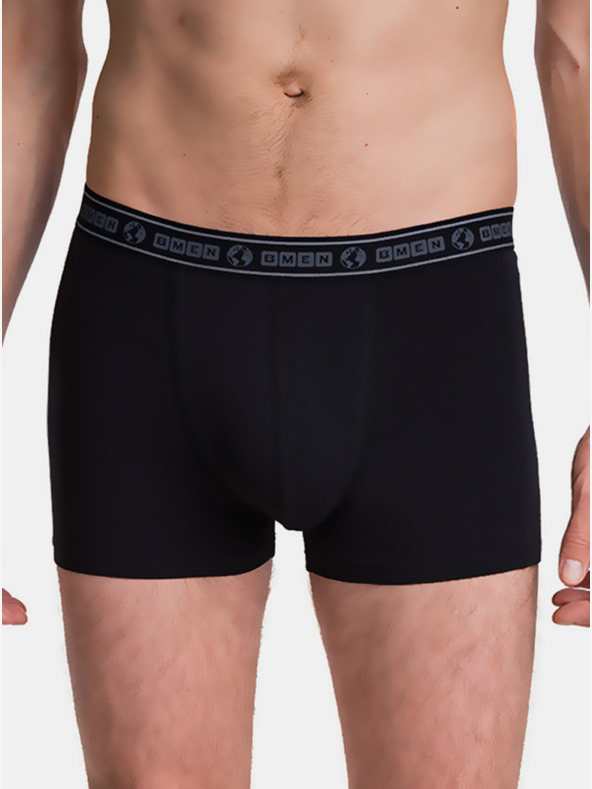 Bellinda Černé pánské boxerky Bellinda GREEN ECOSMART BOXER