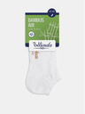 Bellinda Bílé pánské ponožky Bellinda BAMBUS AIR IN-SHOE SOCKS
