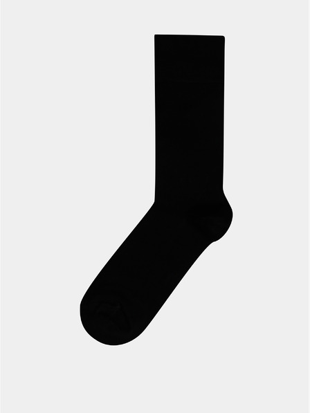 Bellinda Černé pánské ponožky Bellinda BAMBUS COMFORT SOCKS