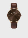 Daniel Wellington Tmavě hnědé pánské hodinky Daniel Wellington Classic