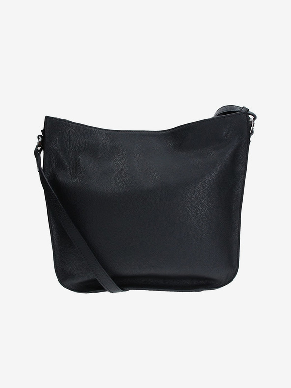 Elega Černá dámská kožená crossbody kabelka ELEGA Hobie