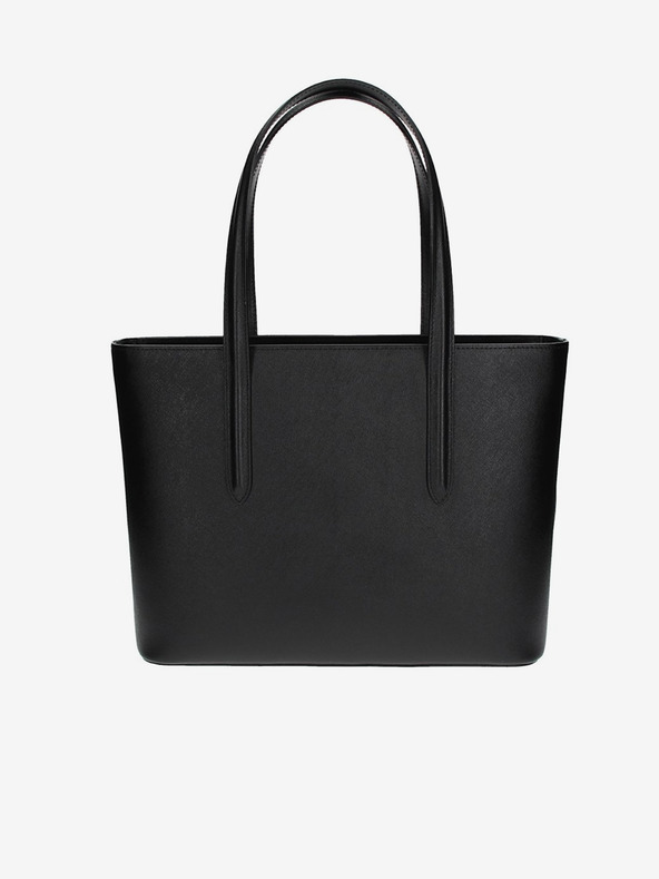 Elega Černá dámská kožená kabelka ELEGA Simone zlato