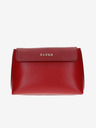 Elega Červená dámská kožená crossbody kabelka ELEGA Anie