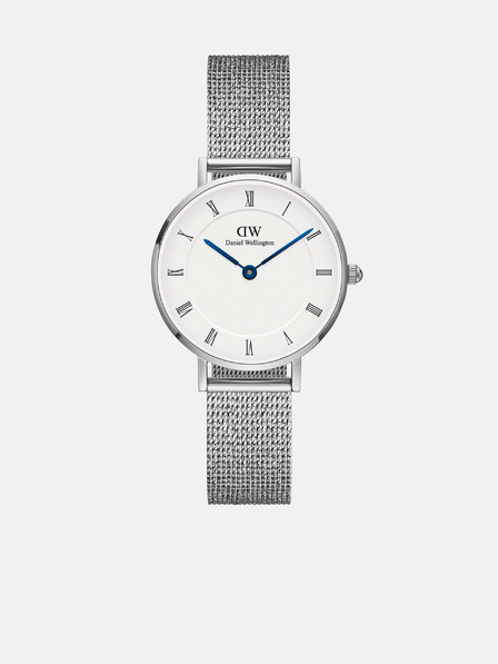 Daniel Wellington Stříbrné dámské hodinky Daniel Wellington Mesh Petite Sterling