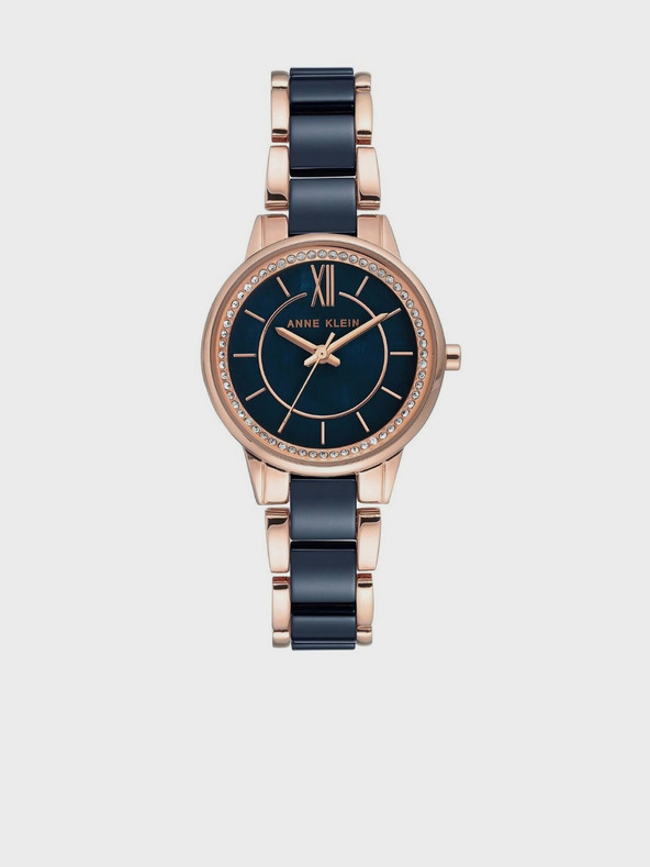 Anne Klein Dámské hodinky v růžovozlaté barvě Anne Klein