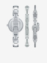 Anne Klein Sada hodinek a náramků ve stříbrné barvě Anne Klein