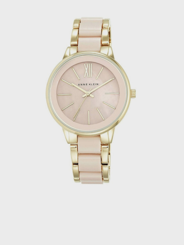 Anne Klein Dámské hodinky v růžovo-zlaté barvě Anne Klein