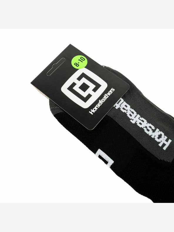 Horsefeathers Technické funkční ponožky Cadence Long - black velikost 5 - 7 HORSEFEATHERS