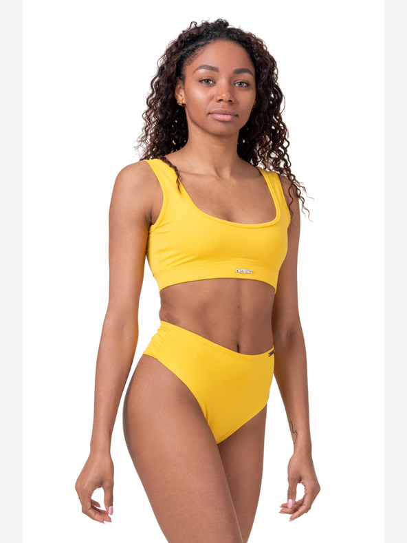Nebbia Miami sporty bikini - bralette 554 M,yellow