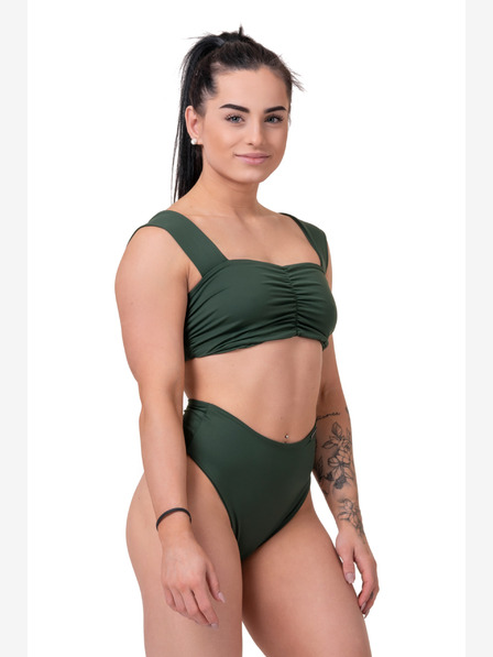 Nebbia Miami retro bikini - vrchní díl 553 S,yellow