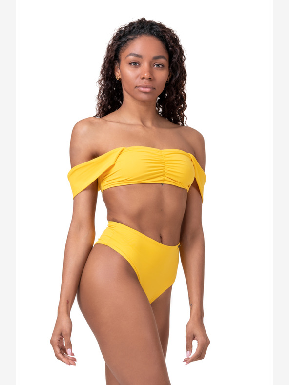 Nebbia Miami retro bikini - vrchní díl 553 S,yellow