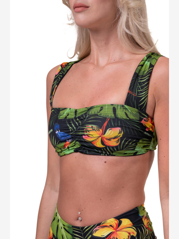 Nebbia High-energy bikini - vrchní díl 553 S,jungle green