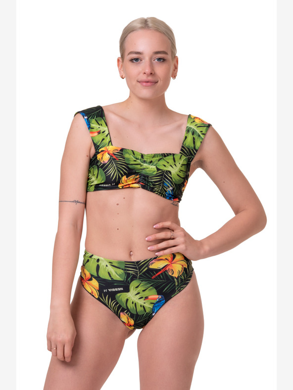 Nebbia High-energy bikini - vrchní díl 553 S,jungle green