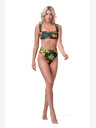 Nebbia High-energy bikini - vrchní díl 553 S,jungle green