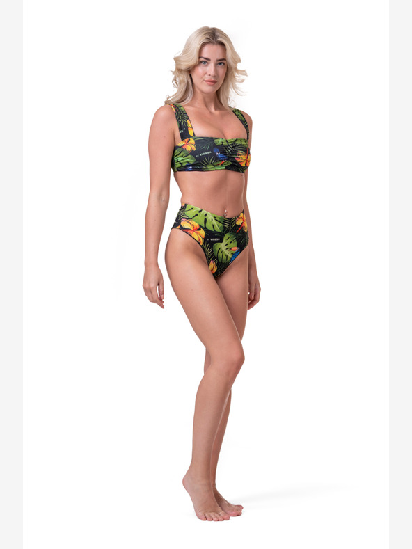 Nebbia High-energy bikini - vrchní díl 553 S,jungle green