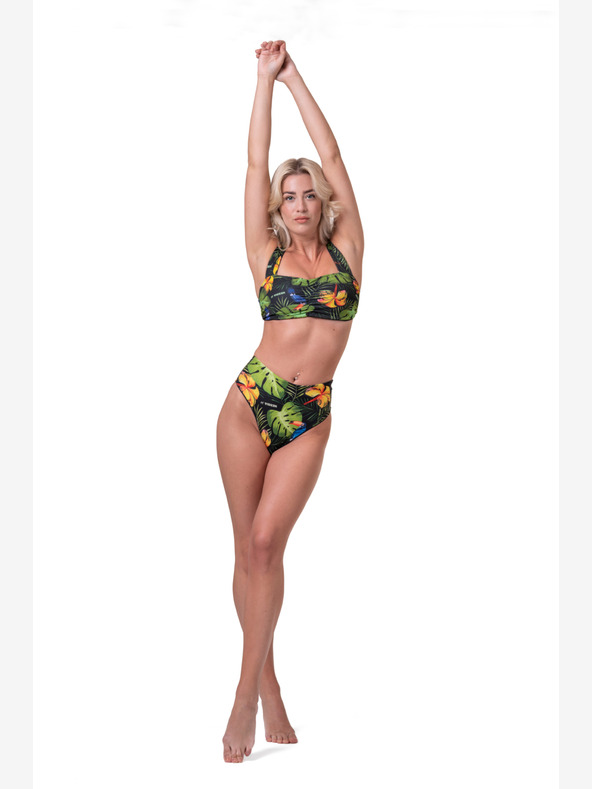 Nebbia High-energy bikini - vrchní díl 553 S,jungle green