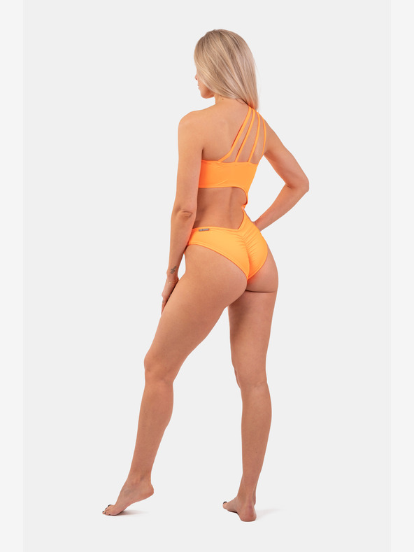 Nebbia Oranžové Asymmetric monokini na jedno rameno 458