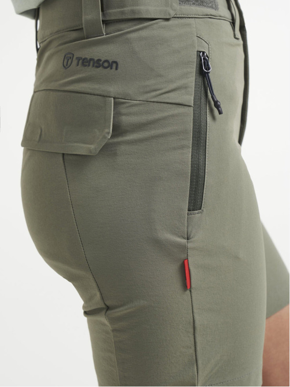 Tenson dámské outdoorové šortky TENSON TXlite Adventure Shorts W tmavě zelené