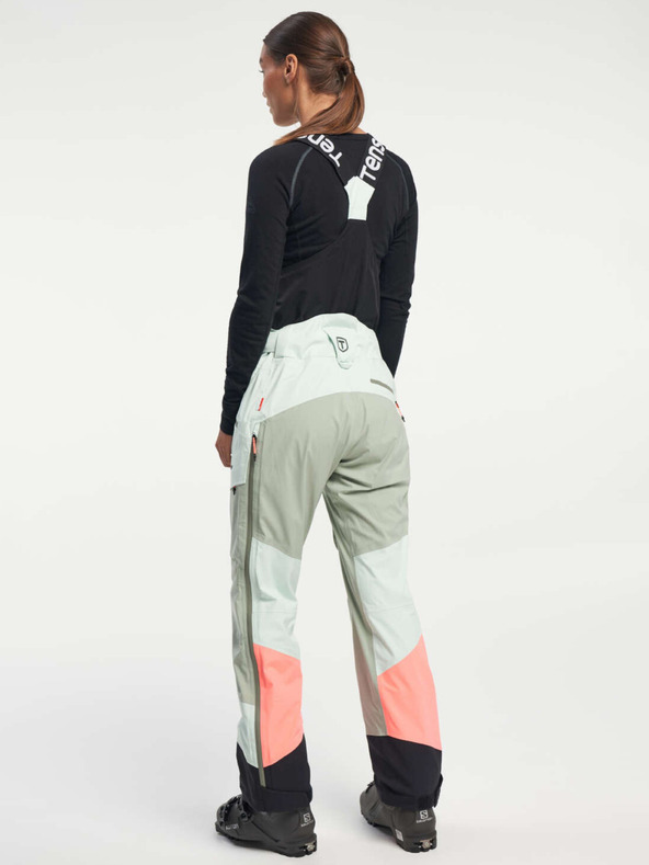 Tenson dámské skialpové membránové kalhoty TENSON Touring Shell Pants W světle zelené