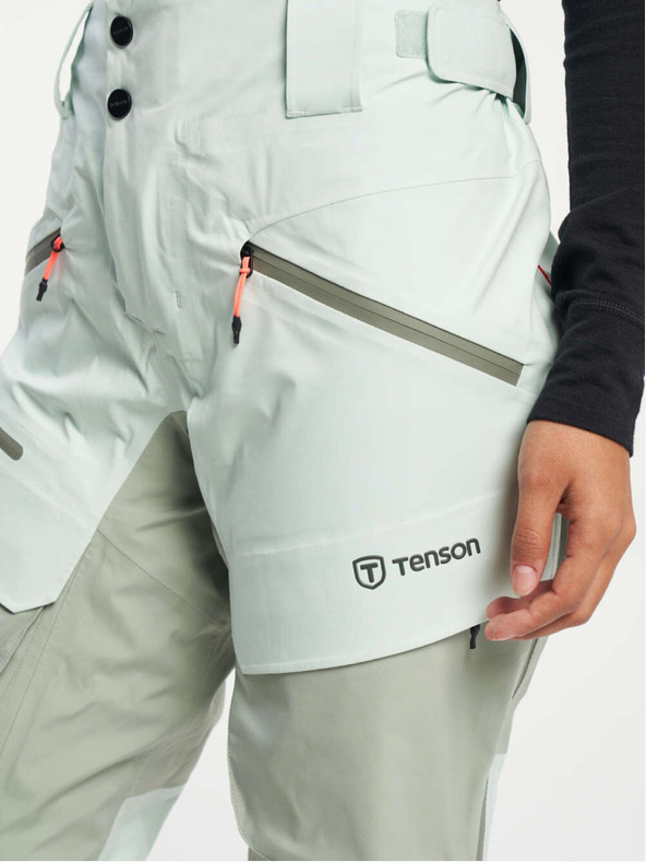 Tenson dámské skialpové membránové kalhoty TENSON Touring Shell Pants W světle zelené