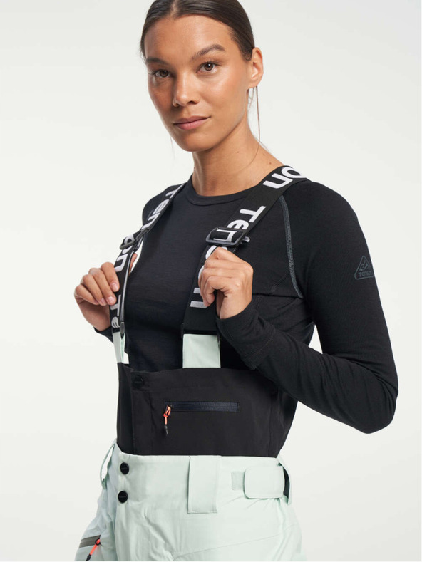 Tenson dámské skialpové membránové kalhoty TENSON Touring Shell Pants W světle zelené