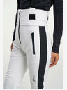 Tenson dámské lyžařské softshellové kalhoty s laclem TENSON Grace Softshell Bib W bílé
