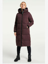 Tenson dámský zimní lifestylový kabát TENSON Shanna Down Coat W vínový