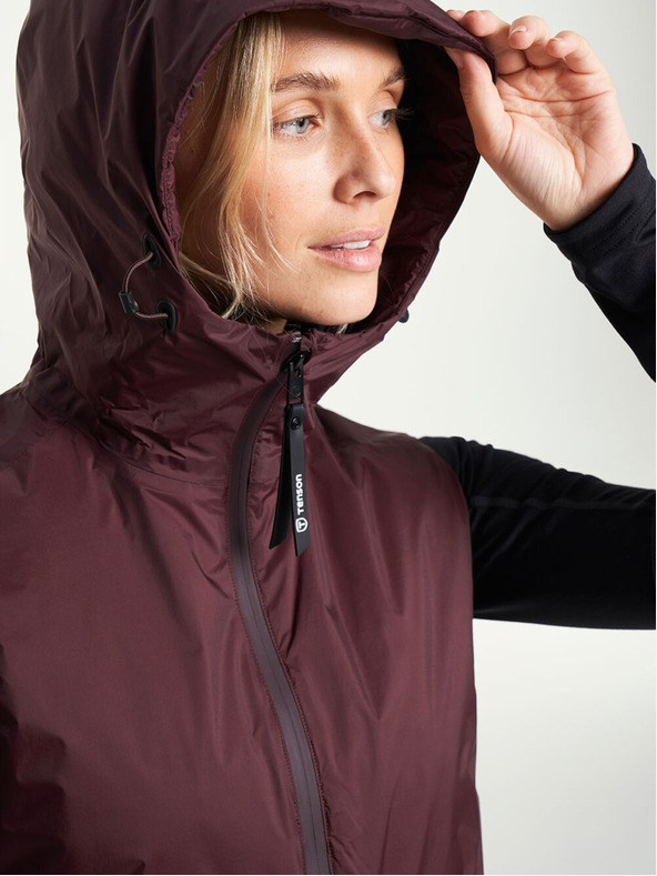 Tenson dámská lifestylová vesta TENSON Transition Vest W vínová