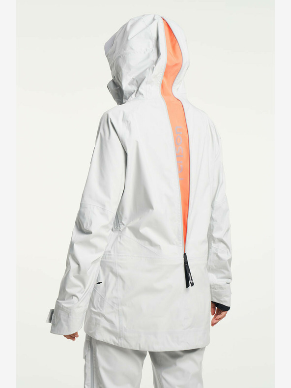 Tenson dámská lyžařská a skialpová membránová bunda TENSON Shibui Shell Jacket W světle šedá