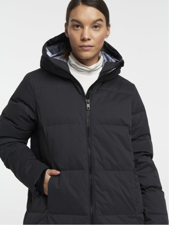 Tenson dámský zimní lifestylový kabát TENSON Shanna Down Coat W černý