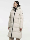 Tenson dámský zimní lifestylový kabát TENSON Shanna Down Coat W béžový