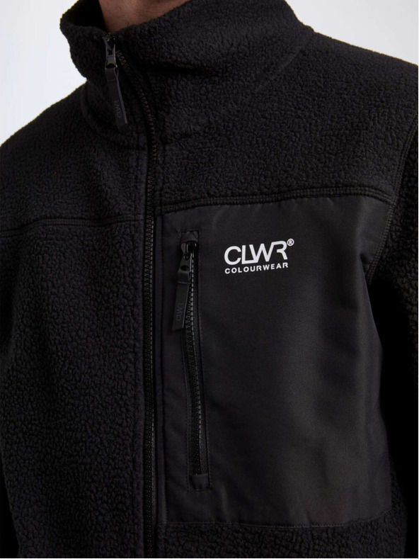 Tenson pánská fleecová bunda COLOURWEAR Pile 2.0 M černá