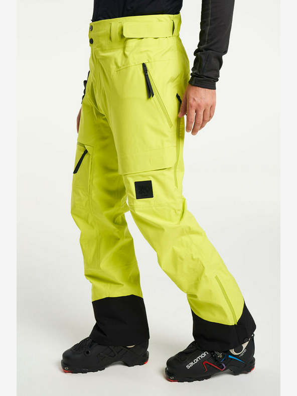 Tenson pánské lyžařské a skialpové membránové kalhoty TENSON Shibui Shell Pants M světle žluté