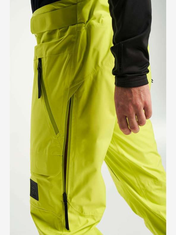 Tenson pánské lyžařské a skialpové membránové kalhoty TENSON Shibui Shell Pants M světle žluté