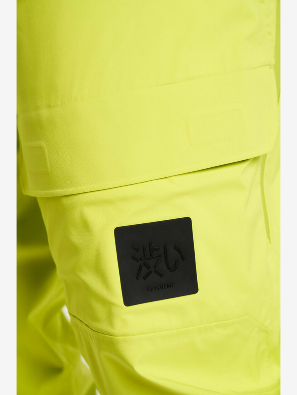 Tenson pánské lyžařské a skialpové membránové kalhoty TENSON Shibui Shell Pants M světle žluté