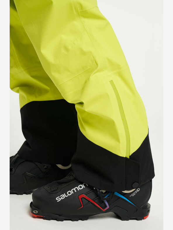 Tenson pánské lyžařské a skialpové membránové kalhoty TENSON Shibui Shell Pants M světle žluté