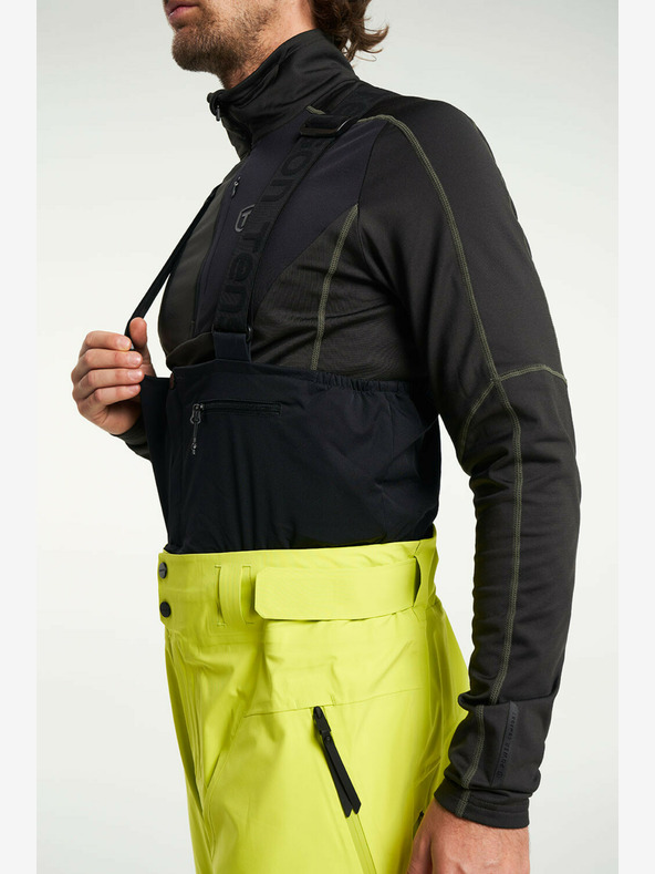 Tenson pánské lyžařské a skialpové membránové kalhoty TENSON Shibui Shell Pants M světle žluté