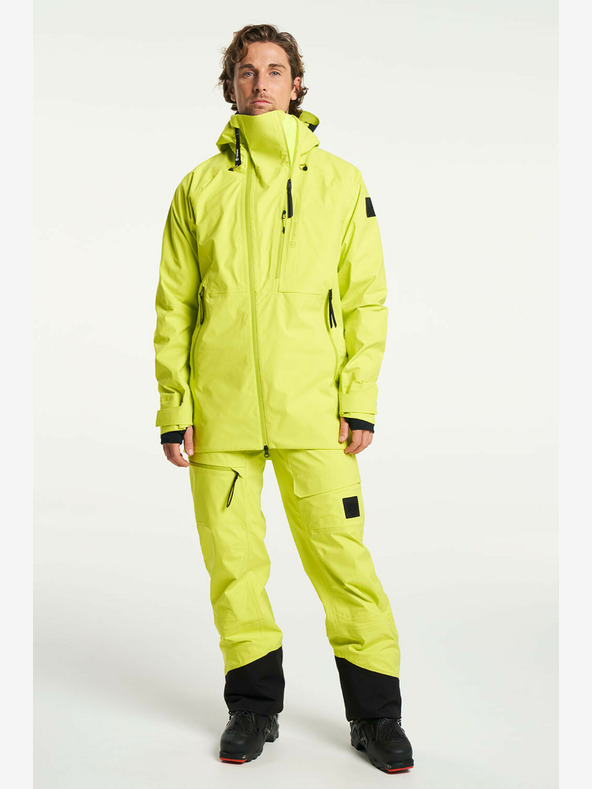 Tenson pánské lyžařské a skialpové membránové kalhoty TENSON Shibui Shell Pants M světle žluté