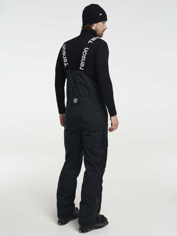 Tenson pánské lyžařské kalhoty s laclem TENSON Sphere Pant M černé