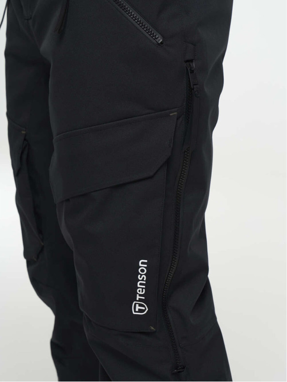 Tenson pánské lyžařské kalhoty s laclem TENSON Sphere Pant M černé