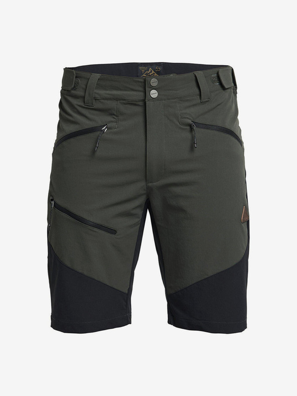 Tenson pánské outdoorové šortky TENSON Himalaya Stretch Shorts M tmavá khaki