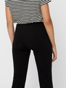Vero Moda Černé dámské flared fit kalhoty Vero Moda Kamma