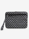 DKNY DKNY PU Leather Checkered Pattern and Stripe Obal na Notebook 13/14 Black"