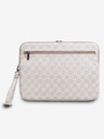 DKNY DKNY PU Leather Checkered Pattern and Stripe Obal na Notebook 13/14 Pink"