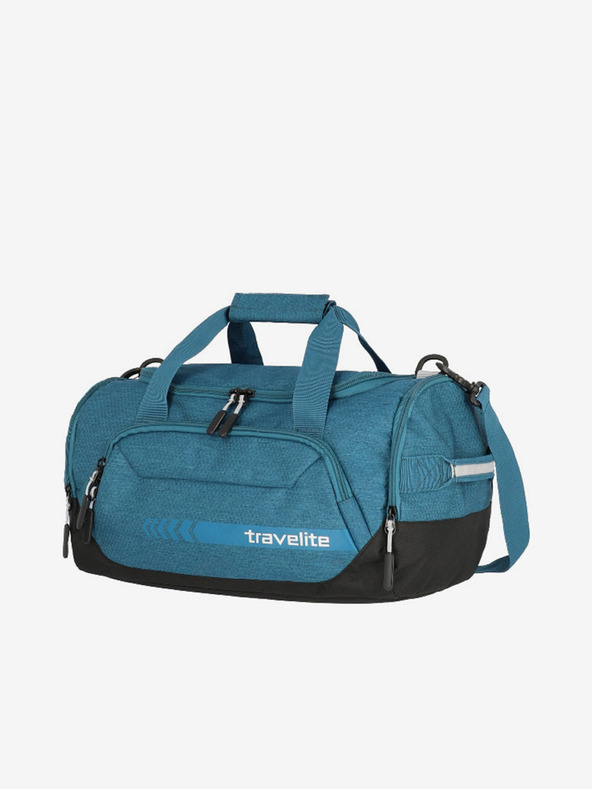 Travelite Modrá cestovní taška Travelite Kick Off Duffle S