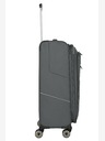 Travelite Sada cestovních kufrů Travelite Skaii 4w S,M,L - šedá